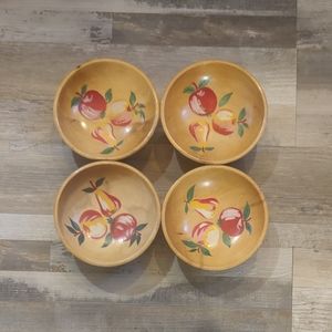 Vintage salad bowls